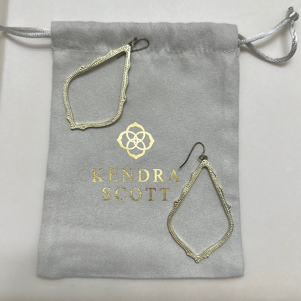 Kendra Scott Drop Earring Gold